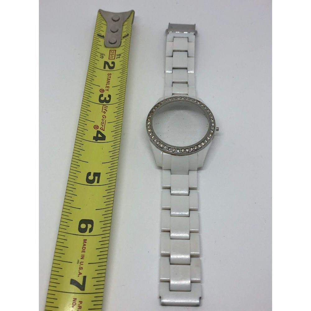 Fossil Watch Strap Band Bracelet Links Case Use For Parts Used 18mm L215